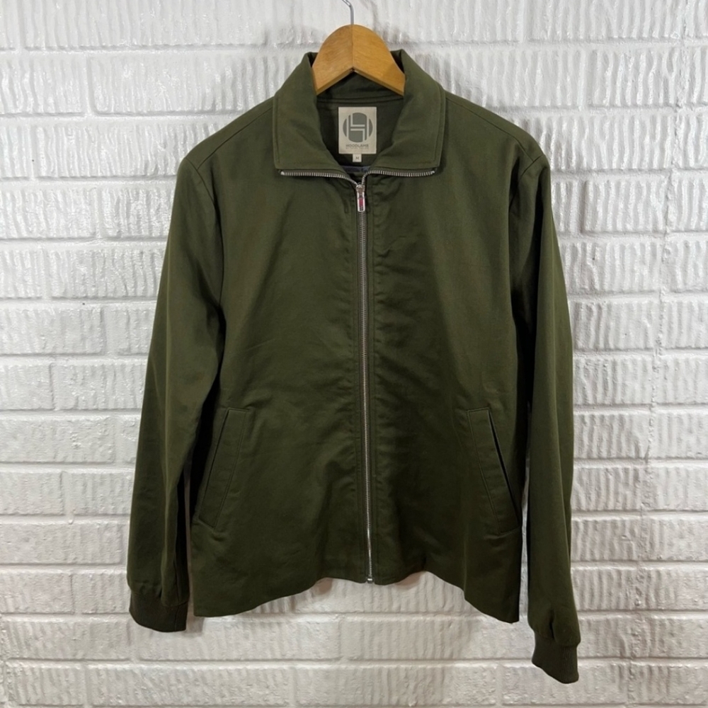 Hemp Tailor Hoodlamb Classic Green Jacket Medium